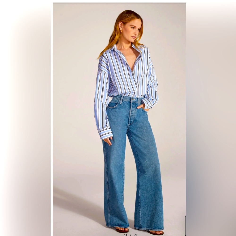 Favorite Daughter Jeans baggy wide leg Ollie jean size 26